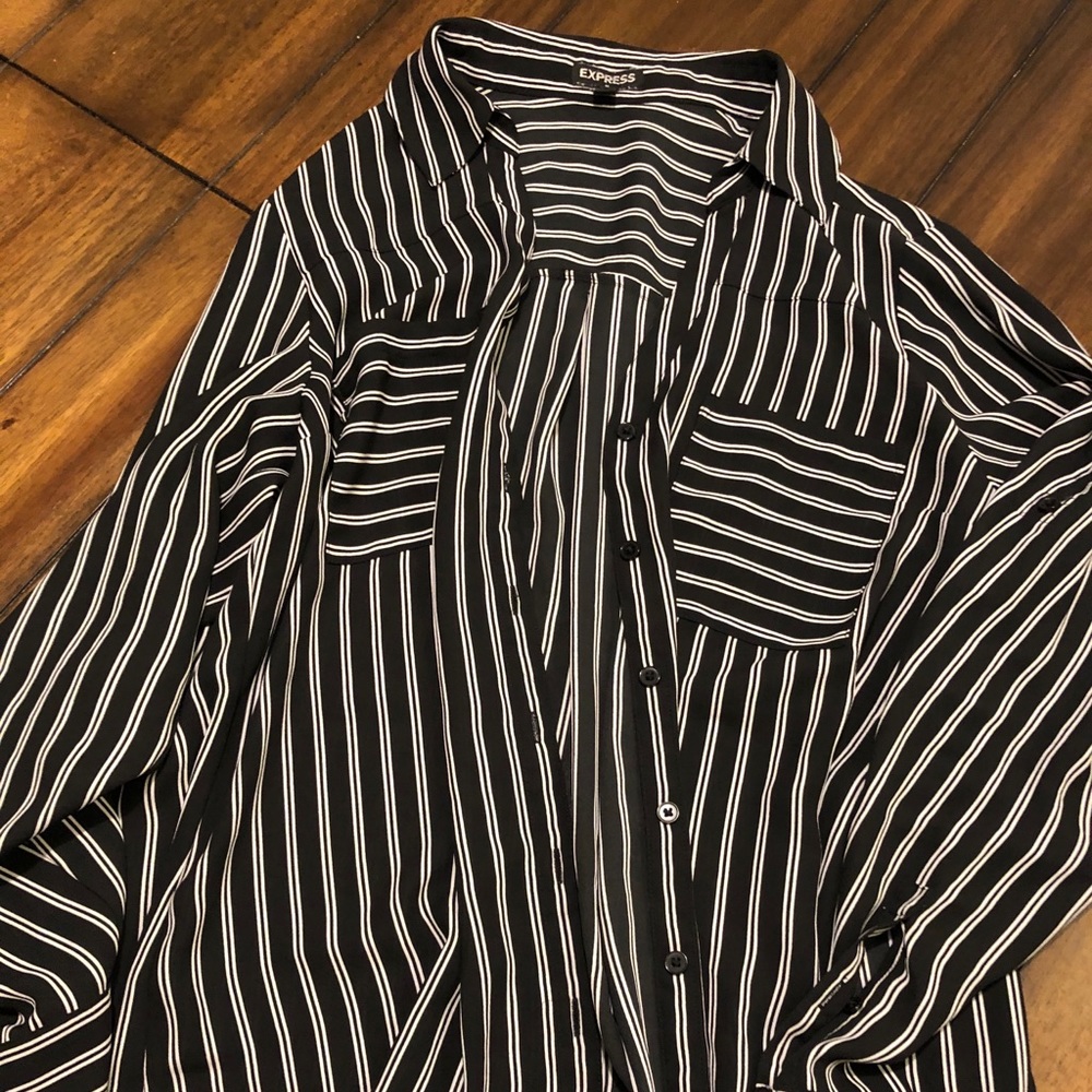 Two Express Button Downs